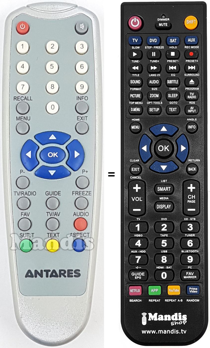 Telecomando equivalente REMCON1746