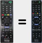 Telecomando originale RMT-TZ120E (149317611)