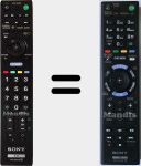 Telecomando originale RMT-TZ120E (149317611)