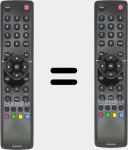 Telecomando originale RC 3000 E 02 (04TCLTEL0223)