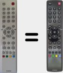 Telecomando originale RC 3000 E 02 (04TCLTEL0223)