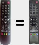 Telecomando originale RC 3000 E 02 (04TCLTEL0223)