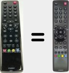 Telecomando originale RC 3000 E 02 (04TCLTEL0223)