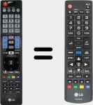 Telecomando originale AKB75055702