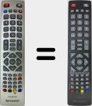Telecomando originale SHWRMC0103N (SH449)