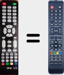 Telecomando originale 306045097FHUN006 (894526-24S17T2)