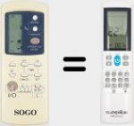 Telecomando universale Aircoplus (42530)