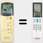 Telecomando universale Aircoplus (42530)