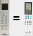 Telecomando universale Aircoplus (42530)