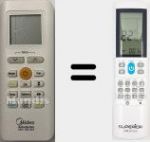 Telecomando universale Aircoplus (42530)