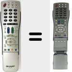 Telecomando originale RRMCGA460WJSA