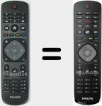 Telecomando originale RC43J-01 ENGLISH (996592104463)