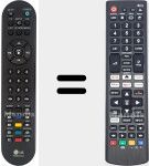 Telecomando universale Universal TV LG
