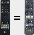 Telecomando universale Universal TV LG