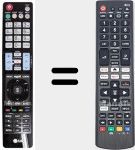 Telecomando universale Universal TV LG
