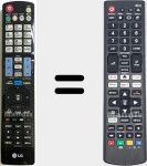 Telecomando universale Universal TV LG