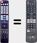 Telecomando universale Universal TV LG