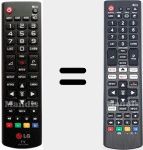 Telecomando universale Universal TV LG
