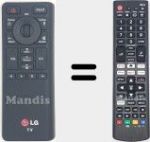 Telecomando universale Universal TV LG