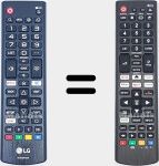 Telecomando universale Universal TV LG