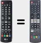Telecomando universale Universal TV LG