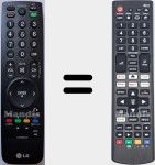 Telecomando universale Universal TV LG