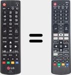 Telecomando universale Universal TV LG