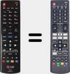 Telecomando universale Universal TV LG