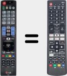Telecomando universale Universal TV LG