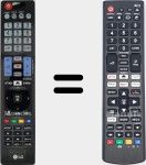 Telecomando universale Universal TV LG