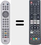 Telecomando universale Universal TV LG