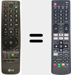 Telecomando universale Universal TV LG