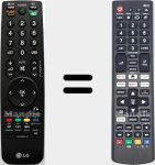 Telecomando universale Universal TV LG
