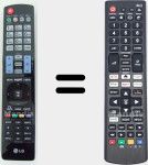 Telecomando universale Universal TV LG
