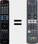 Telecomando universale Universal TV LG