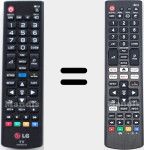 Telecomando universale Universal TV LG