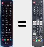 Telecomando universale Universal TV LG