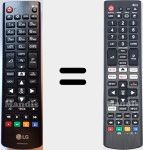 Telecomando universale Universal TV LG