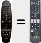 Telecomando universale Universal TV LG