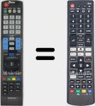 Telecomando universale Universal TV LG