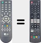 Telecomando universale Universal TV LG