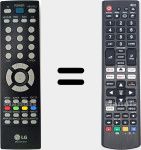 Telecomando universale Universal TV LG