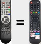 Telecomando universale Universal TV Hisense