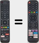 Telecomando universale Universal TV Hisense