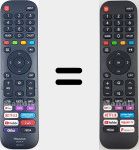 Telecomando universale Universal TV Hisense