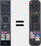 Telecomando universale Universal TV Hisense