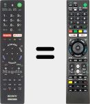 Telecomando universale Universal TV Sony