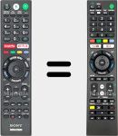 Telecomando universale Universal TV Sony