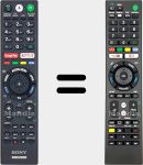Telecomando universale Universal TV Sony