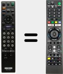 Telecomando universale Universal TV Sony